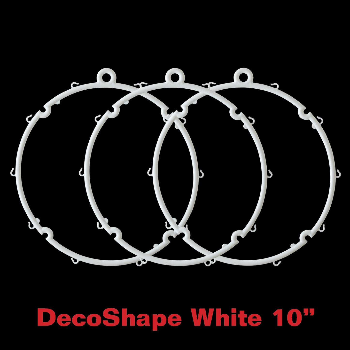 10" White Light Ball Frame